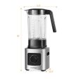 1500W 5-Speed Countertop Smoothie Blender with 5 Presets and 68oz Tritan Jar-Silver Online