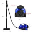 2000W Heavy Duty Multi-purpose Steam Cleaner Mop with Detachable Handheld Unit-Blue Online now