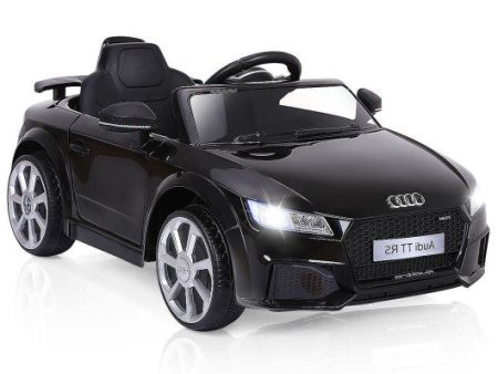 12V Audi TT RS Electric Remote Control MP3 Kids Riding Car-Black Online Sale