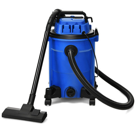 3 in 1 6.6 Gallon 4.8 Peak HP Wet Dry Vacuum Cleaner with Blower-Blue Supply