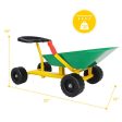 8  Heavy Duty Kids Ride-on Sand Dumper w  4 Wheels-Green For Discount