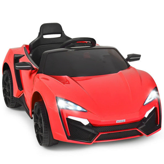 12V 2.4G RC Electric Vehicle with Lights-Red Sale