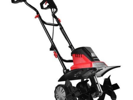 17-Inch 13.5 Amp Corded Electric Tiller and Cultivator 9-Inch Tilling Depth Online