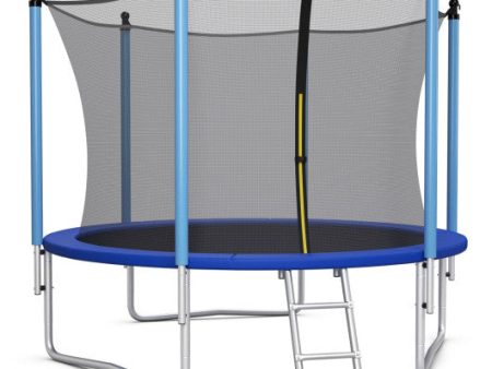 14 Feet Jumping Exercise Recreational Bounce Trampoline with Safety Net Hot on Sale