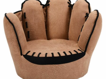 Household Five Fingers Baseball Glove Shaped Kids Leisure Upholstered Sofa Discount