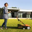 13 Inch 12 Amp Electric Scarifier with Collection Bag and Removable Blades-Orange Supply