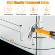 2-holder Bar Table with Tempered Glass Shelf Online