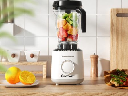 1500W Countertop Smoothies Blender with 10 Speed and 6 Pre-Setting Programs on Sale