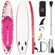 10.6 Feet Inflatable Adjustable Paddle Board with Carry Bag For Discount