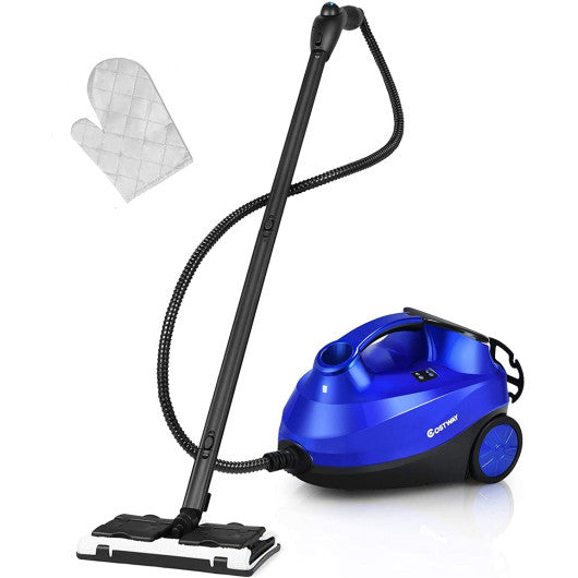 2000W Heavy Duty Multi-purpose Steam Cleaner Mop with Detachable Handheld Unit-Blue Online now