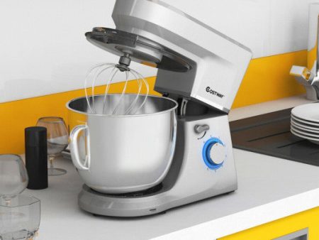 7.5 Qt Tilt-Head Stand Mixer with Dough Hook-White Discount