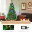 7 Feet Christmas Tree Pre-Lit  3-Minute Quick Shape For Cheap