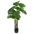 4 Feet Artificial Tree Artificial Monstera Palm Tree Fake Plant Fashion