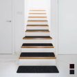 15 Pieces 30 x 8 Inch Slip Resistant Soft Stair Treads Carpet-Black Hot on Sale