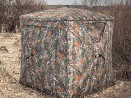 2-3 Person Hunting Blind Portable Pop Up Ground Tent with Carry Bag and Storage Pocket Discount