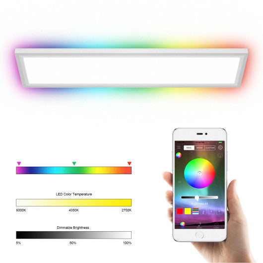 18W RGB LED Ceiling Light with Remote Control For Discount