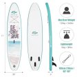 10.5 ft Inflatable Stand Up Paddle Board Surfboard with Aluminum Paddle Pump-11 ft Online Sale