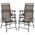 Set of 4 Patio Folding Chairs Discount