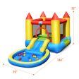 Inflatable Kids Slide Bounce House with 550w Blower Hot on Sale