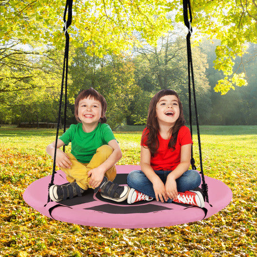 2-in-1 40 Inch Kids Hanging Chair Detachable Swing Tent Set-Pink Supply