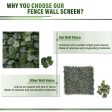 118 x 39 Inch Artificial Ivy Privacy Fence Screen for Fence Decor Online Hot Sale