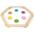 12-Piece Kids Wooden Balance Beam with Colorful Steeping Stones Sale