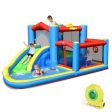 Inflatable Kids Water Slide Bounce Castle with 480W Blower on Sale