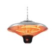 1500W Electric Hanging Ceiling Mounted Infrared Heater with Remote Control-White Hot on Sale