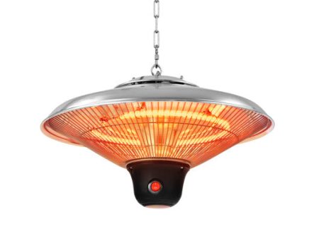 1500W Electric Hanging Ceiling Mounted Infrared Heater with Remote Control-White Hot on Sale