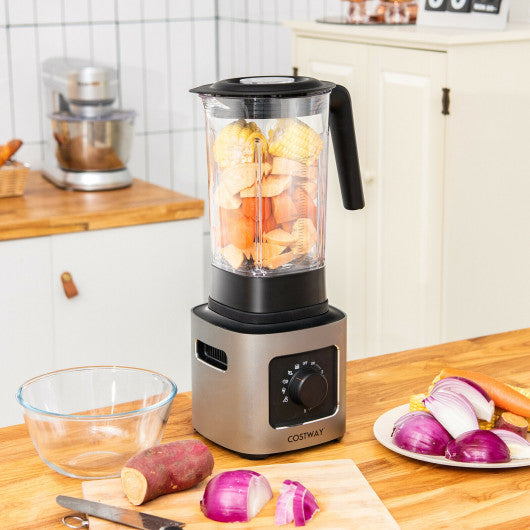 1500W 5-Speed Countertop Smoothie Blender with 5 Presets and 68oz Tritan Jar-Silver Online