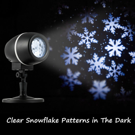 Outdoor Waterproof Christmas Snowflake LED Projector Lights with Remote Control Online