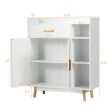 Floor Storage Cabinet Free Standing Cupboard Chest Hot on Sale