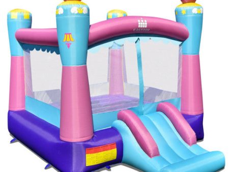 3-in-1 Princess Theme Inflatable Castle without Blower Online Sale