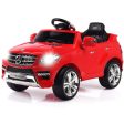 6V Mercedes Benz Kids Ride on Car with MP3+RC-Red For Sale