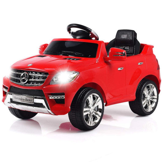 6V Mercedes Benz Kids Ride on Car with MP3+RC-Red For Sale