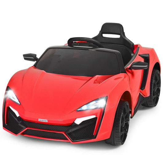 12V 2.4G RC Electric Vehicle with Lights-Red Sale