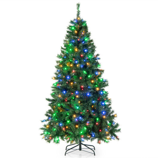 7 Feet Christmas Tree Pre-Lit  3-Minute Quick Shape For Cheap