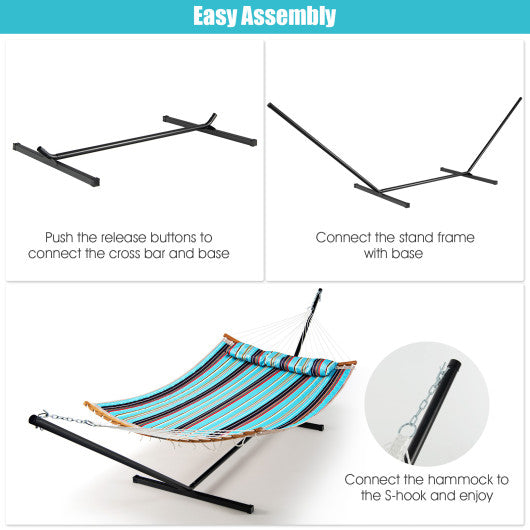 2-Person Heavy-Duty Hammock Stand with  Storage Bag For Cheap