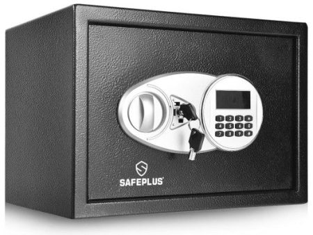 2-Layer Safe Deposit Box with Digital Keypad Hot on Sale