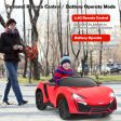 12V 2.4G RC Electric Vehicle with Lights-Red Sale