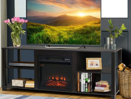 2-Tier TV Storage Cabinet Console with Adjustable Shelves For Discount