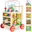 6-In-1 Developmental Learning Educational Toy with Bead Maze Online Hot Sale