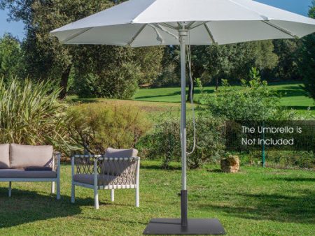 20 Inches Patio Umbrella Base with 4 Adjustable Footpads on Sale