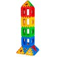 32 Pieces Big Waffle Block Set Kids Educational Stacking Building Toy on Sale