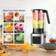 1500W 5-Speed Countertop Smoothie Blender with 5 Presets and 68oz Tritan Jar-Silver Online