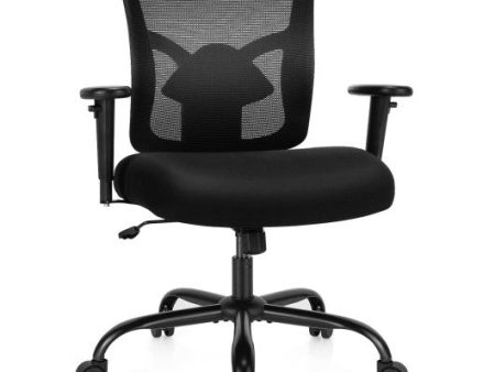 400LBS Mesh Big and Tall Office Chair Swivel Task Chair For Cheap