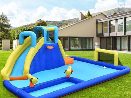 6-in-1 Inflatable Water Slides with Blower for Kids Discount