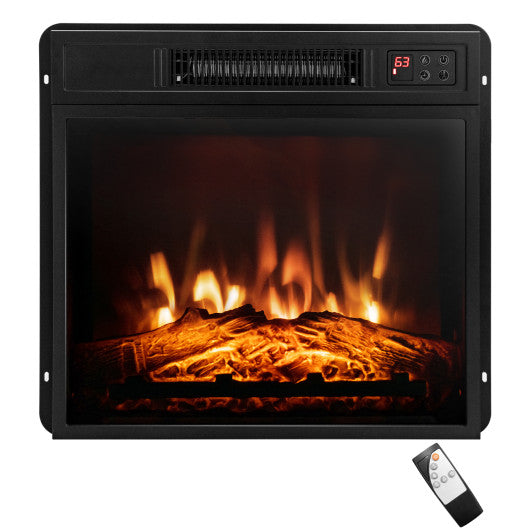 18 Inch Electric Fireplace Inserted with Adjustable LED Flame Online Hot Sale