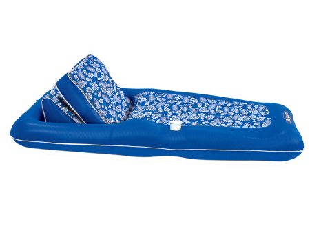 Aqua Leisure Supreme Convertible Lounge Ripstop Hawaiin Wave [APL16997P2] on Sale