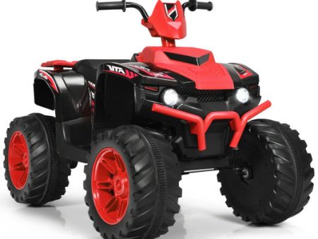 12V Kids 4-Wheeler ATV Quad Ride On Car -Red Discount